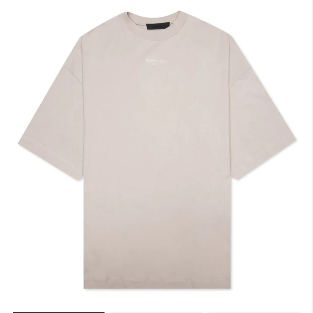 Fear of God Essentials Silver Cloud T shirt